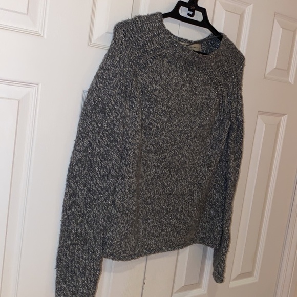 Zara grey wool sweater Sz M - Picture 9 of 10